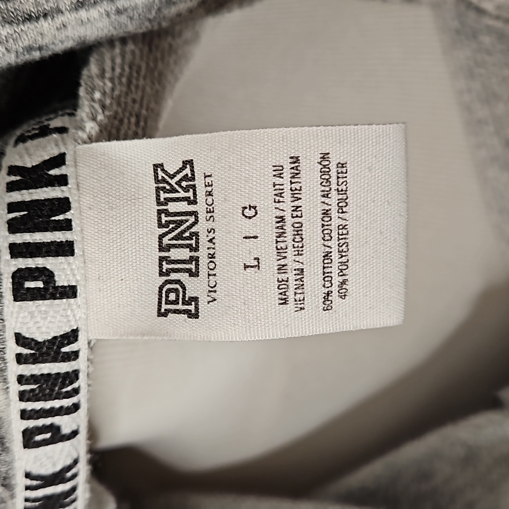 Victoria's Secret PINK Terry Zip-up Pullover - Picture 10 of 13